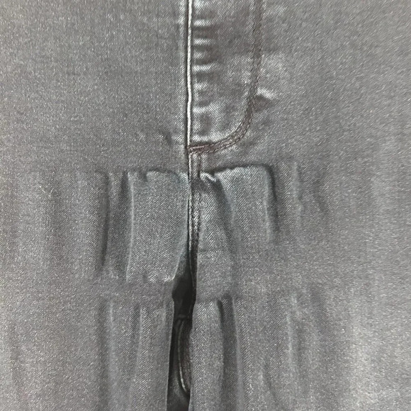 Chico's Jeggings Women's 6 Dark Wash Blue Pull On Stretchy Mid Rise Cotton - Picture 4 of 10